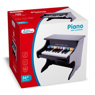 Piano - 18 keys - black